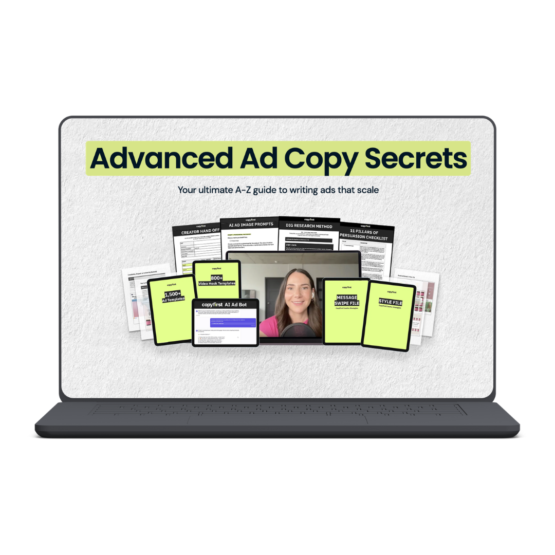 Advanced Ad Copy Secrets by Tiana Asperjan (August 2026 Updated + Lifetime Free Updates)